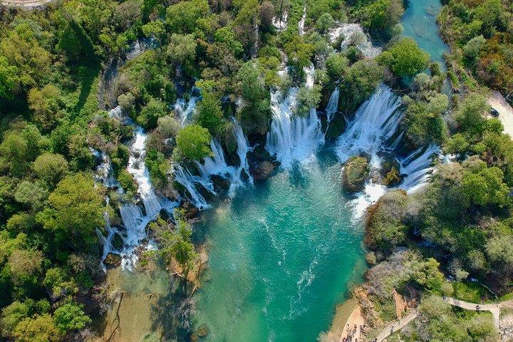 Mostar en Kravice watervallen dagtour met gids vanuit Omiš