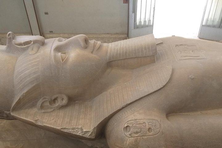 Heldagstur til Giza-pyramiderne, Saqqara, Memphis og Dahshur med frokost og kameltur