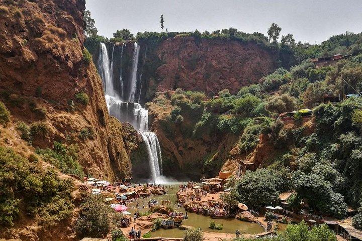 Excursion d'une journée à Marrakech aux cascades d'Ouzoud