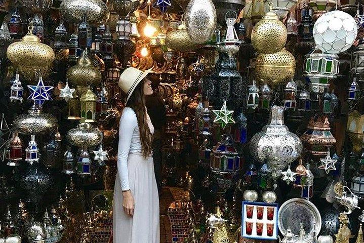 Marrakesh guided shopping tour half-day