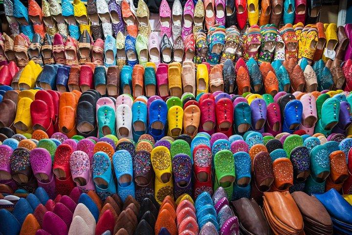 Marrakesh guided shopping tour half-day