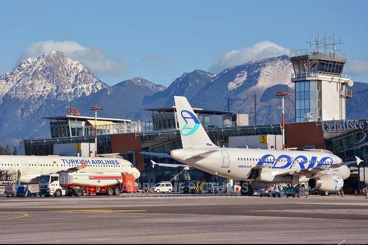 Ljubljana-Verona ou vice-versa. Transferência privada. Preço por carro.