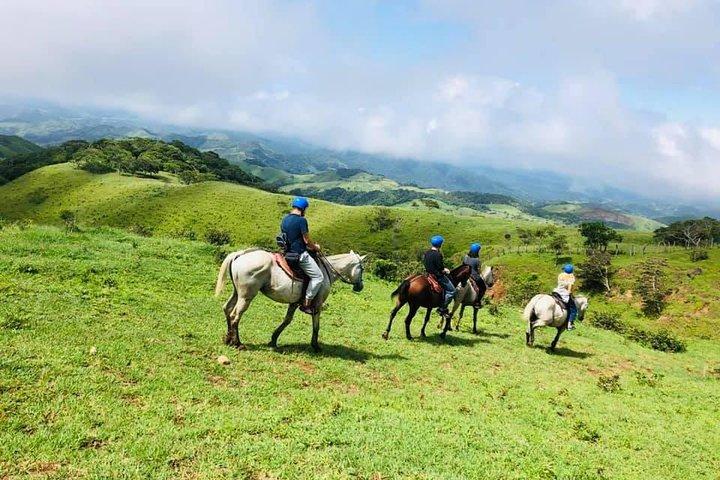 Équitation dans la forêt de nuages de Monteverde