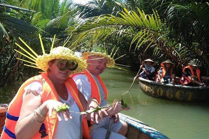Tour della classe Hoi An Basket Boat & Cooking ((mercato locale, canottaggio, granchio da pesca)