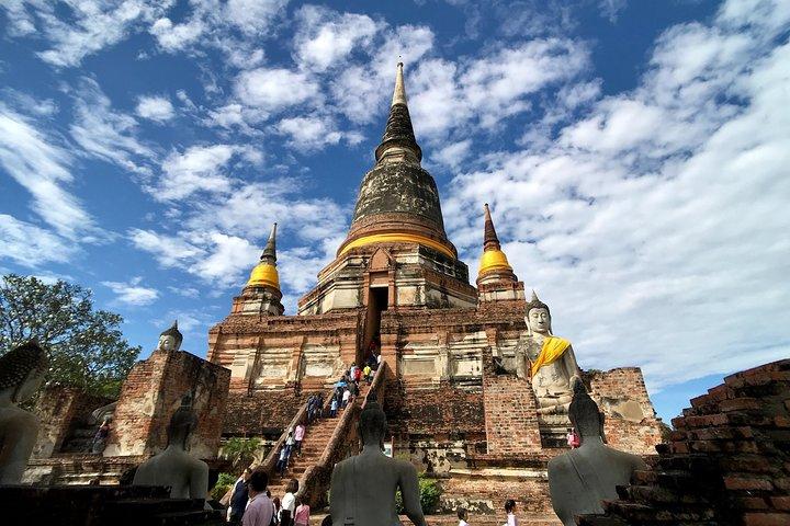Incrível viagem de um dia a Ayutthaya saindo de Bangcoc