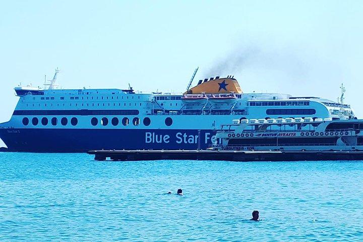 Hafen von Piräus nach Athen Stadtzentrum