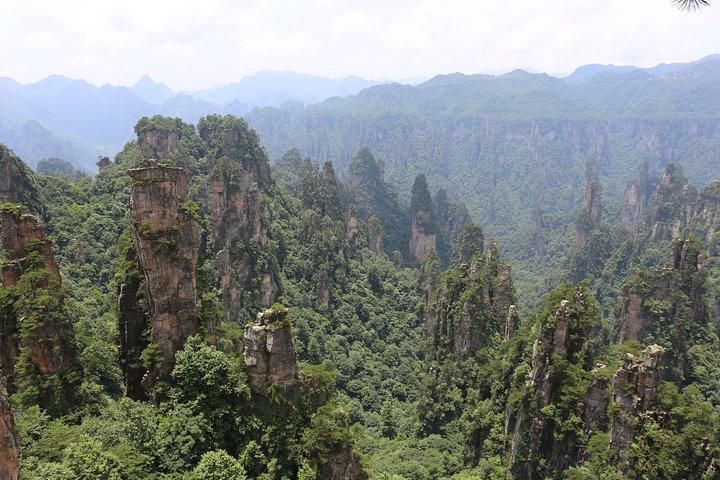 Glasbroen, Yuanjiajie Avatar Mountain & Tianzi Mountain dagstur