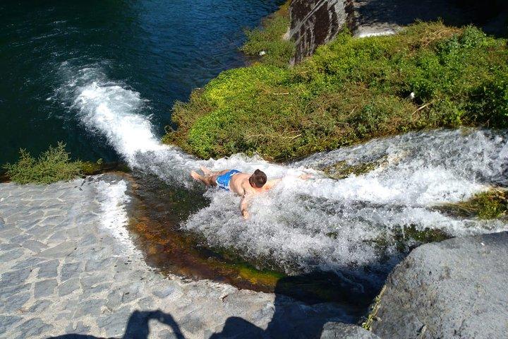 Excursion d'une journée complète sur l'Etna et la rivière Alcantara au départ de Taormine