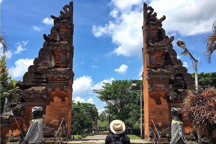 プライベートロンボクサイクリングツアー:霊sar寺、田んぼ、村、市場ツアー