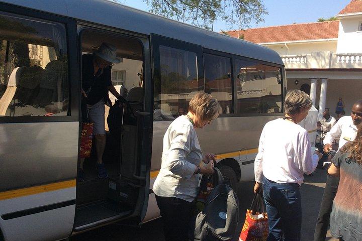 Pendeldienst naar de luchthaven