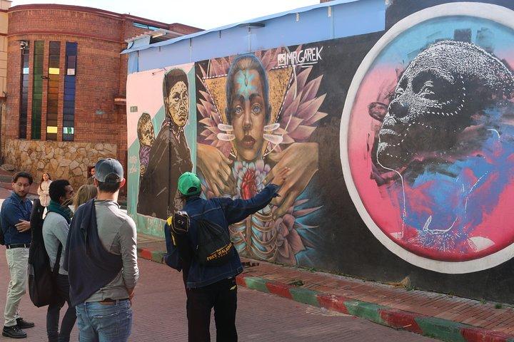 Tour dei graffiti a La Candelaria Bogotá