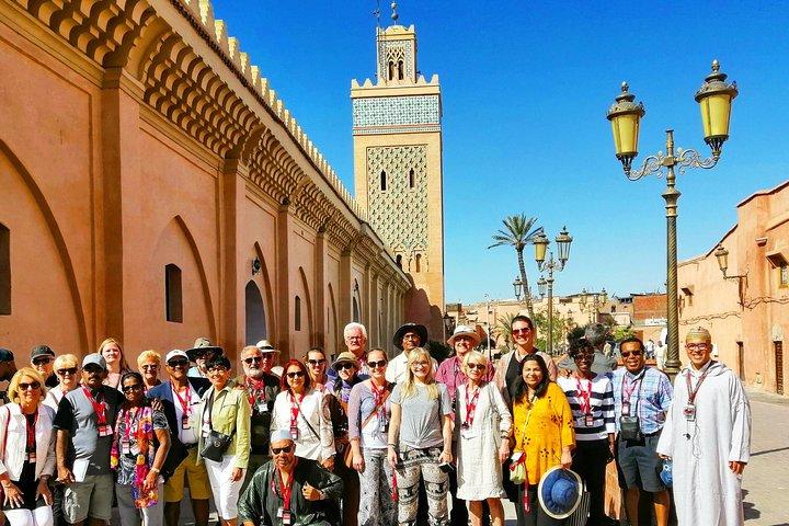 Marrakech kulturtur av Marrakech oberättade berättelser.