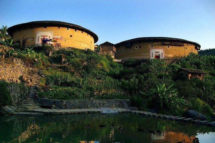 Visite privée d'une journée à Xiamen dans le cluster Gaobei Tulou