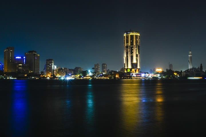 Cairo at Night River Nile Dinner Cruise on Nile River