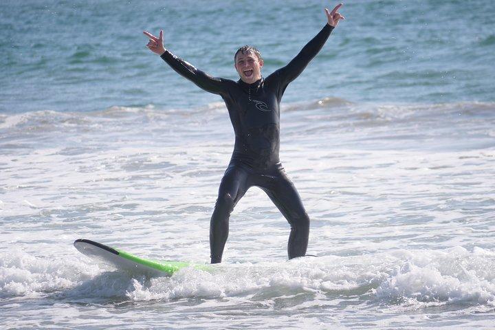 Privat surflektion i Venice Beach