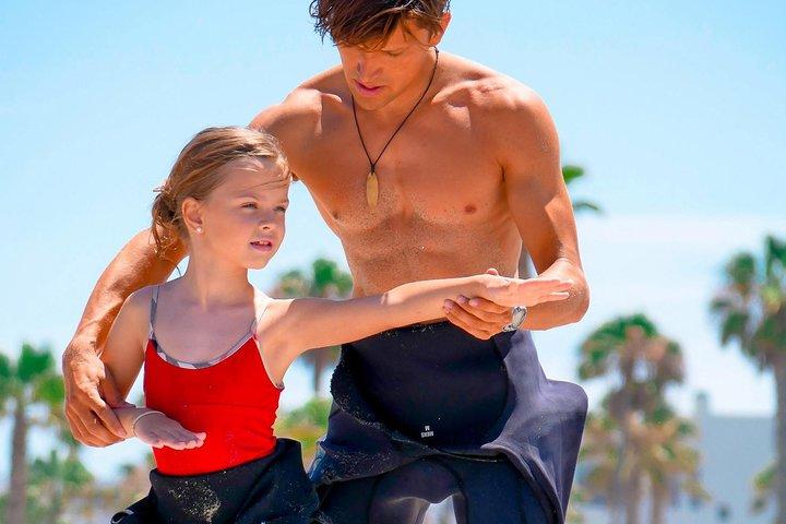 Surfles voor kinderen in Venice Beach