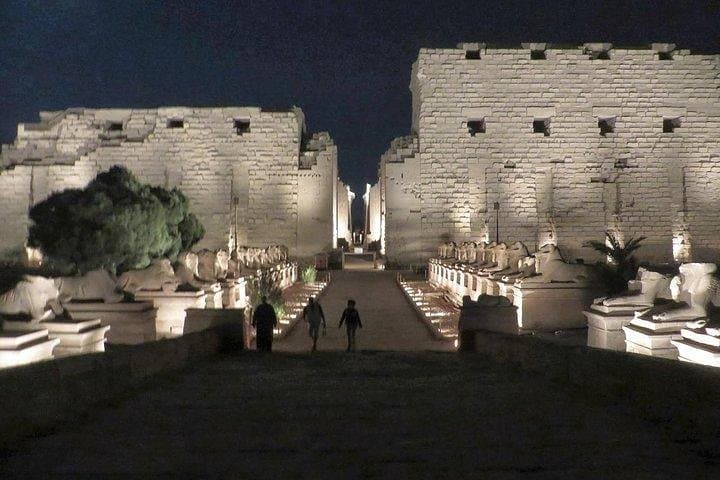 Sound and Light Show Karnak Temple