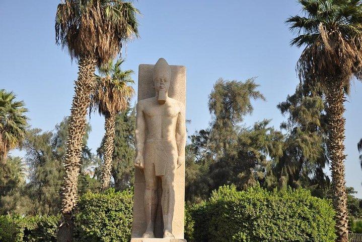 Dagstur till Giza-pyramiderna, Memphis City, Dahshur och Sakkara-pyramiderna