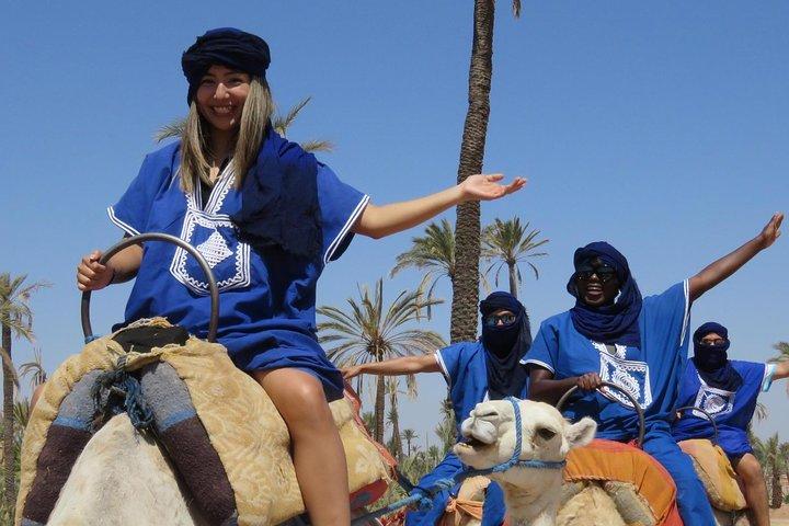 Camel Ride & Quad Cykling Halvdag i Marrakech