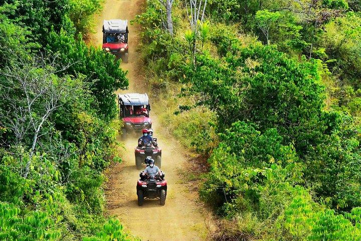 2 timmars ATV Tour & Waterfalls + Chocolate Experience