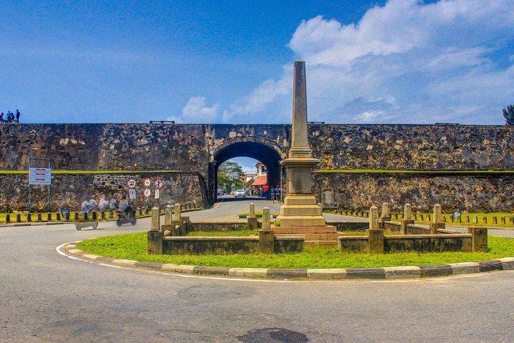 Visite de la ville de Galle au départ de Hikkaduwa