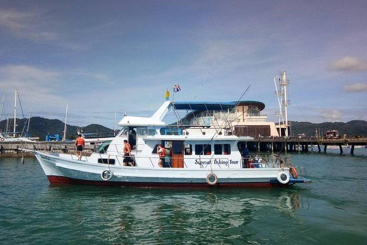 Barco de pesca privada TROLLING & SPINNING From Phuket