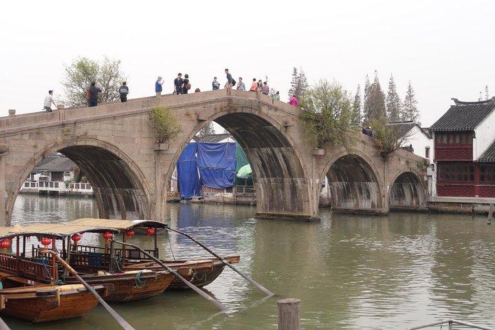 Shanghai-dagstur til Zhujiajiao Water Town, Yu Garden, Bazaar, Bund