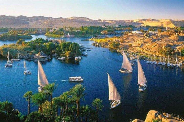 Felucca-reis in Caïro