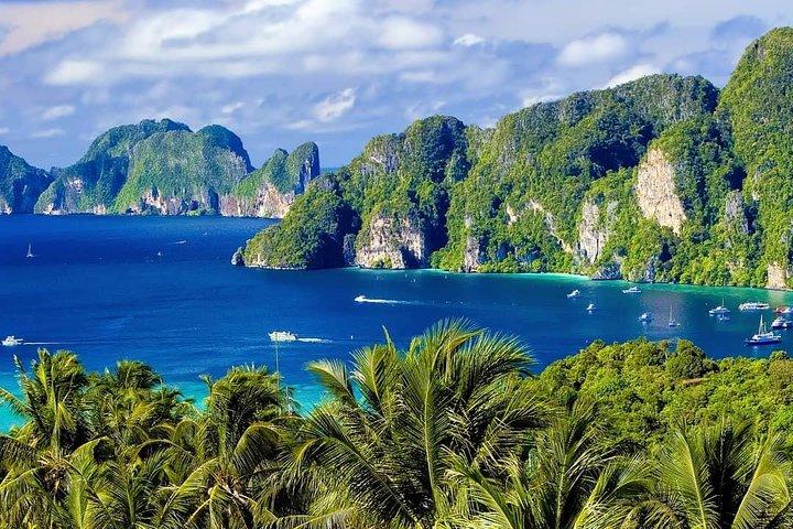 Tour de snorkel en las islas Phi Phi y Khai con almuerzo en lancha rápida