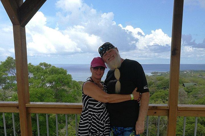 Inselrundfahrt auf Roatan