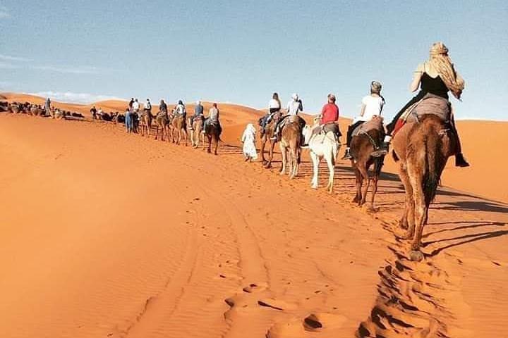 Excursion privée de luxe dans le désert de 3 jours de Fès à Marrakech