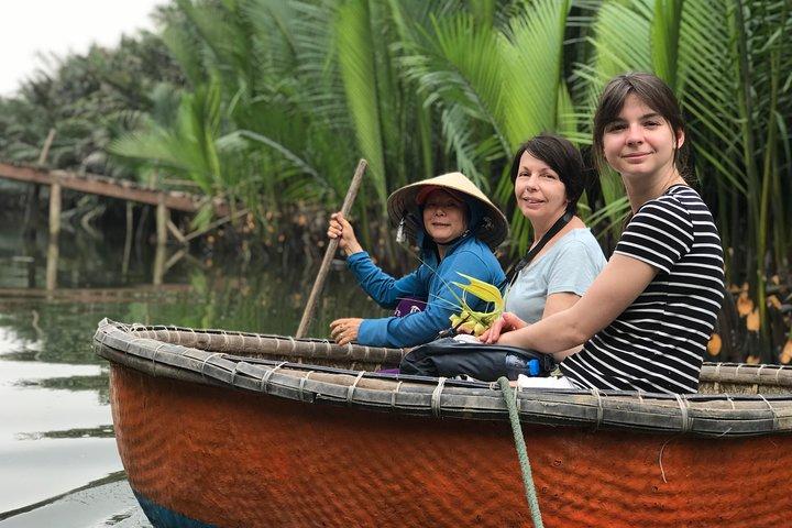 HOI AN Vegetable Village, Basket Boat, Palm Forest Tour Privado