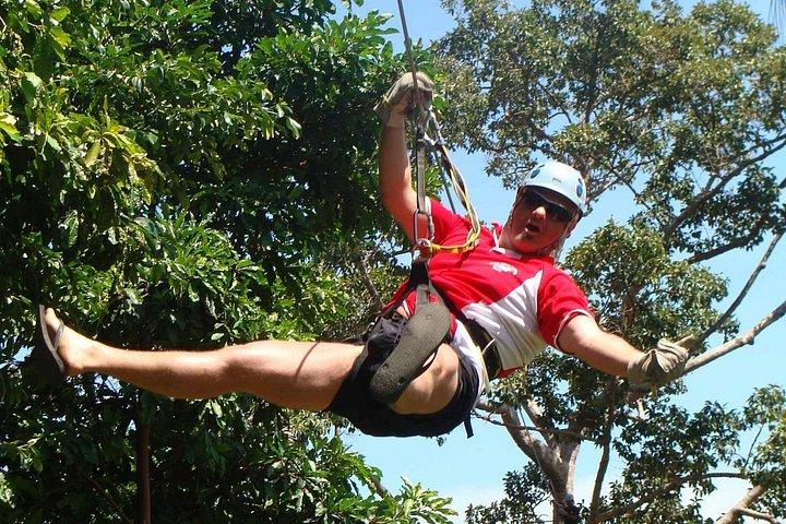 Sky Fox Experience: Thrilling Jungle Zipline in Koh Samui