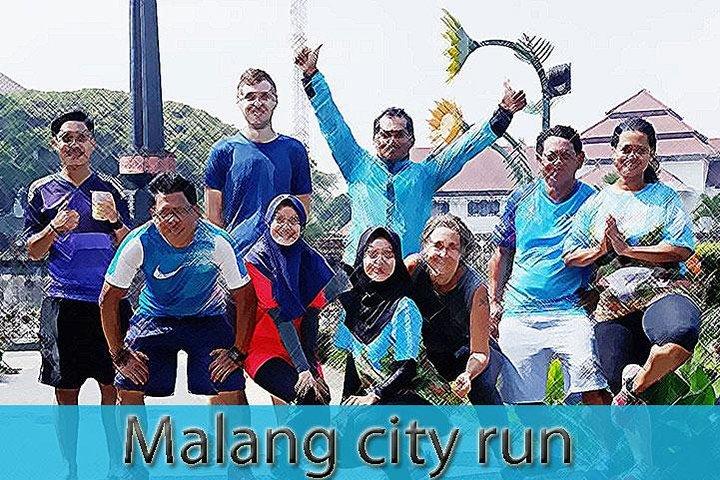Malang kampong sightseeing running tour