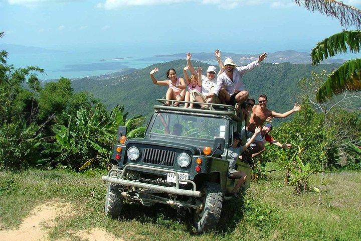 Excursión de aventura en la montaña de la selva de Koh Samui
