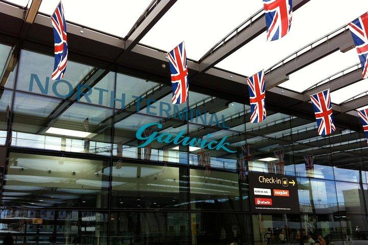 ロンドンからガトウィック空港へのプライベート出発送迎