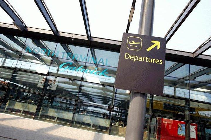 Transfert privé de départ de l'aéroport de Londres à l'aéroport de Gatwick