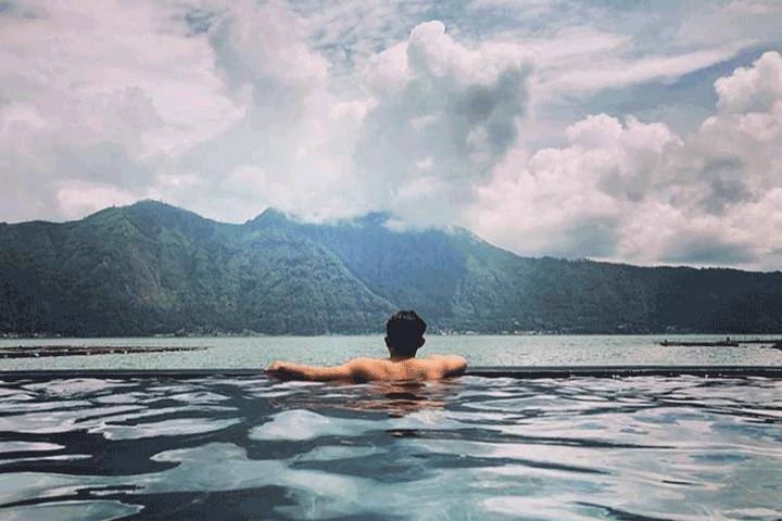 Bali: Mt Batur Sunrise Trekking y aguas termales naturales