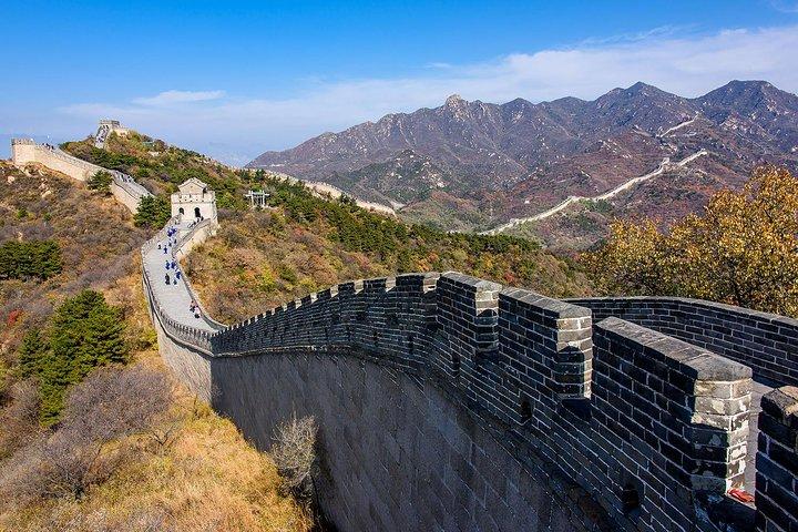 Excursión privada de 1 día a la Gran Muralla China al paso Juyongguan, Badaling y Mutianyu
