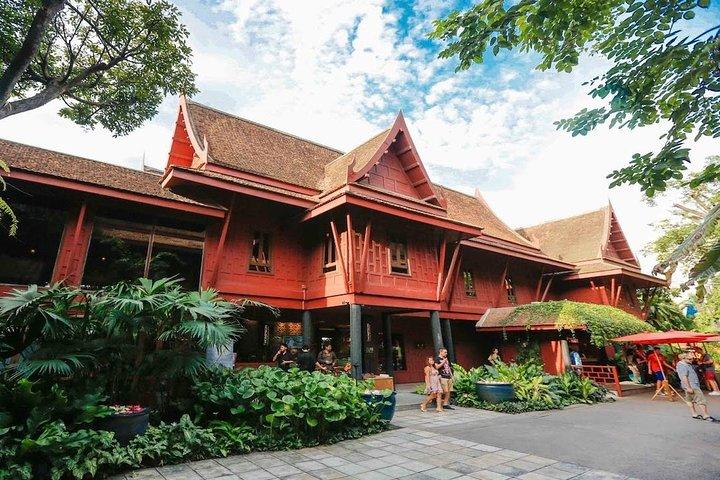 Casa do Jim Thomson & excursão do palácio de Suan Pakkard