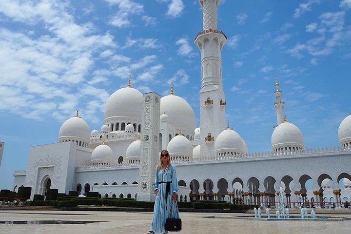 Vendita pacchetto 4 in 1 (tour Dubai City tour-Safari-cena-tour Abu Dhabi City)