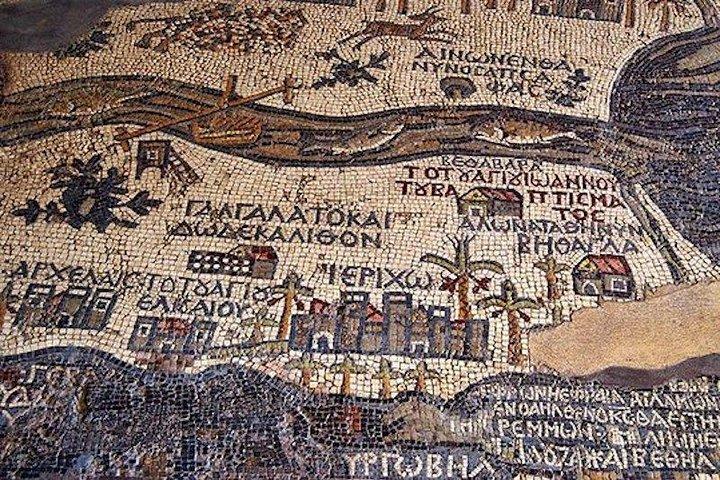 Excursão privada de meio dia a Madaba e Monte Nebo