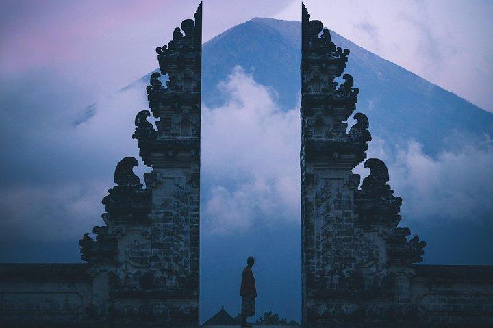 Templi famosi di Bali orientale; Mother Temple, Heavens Gate e The Royal Water Garden
