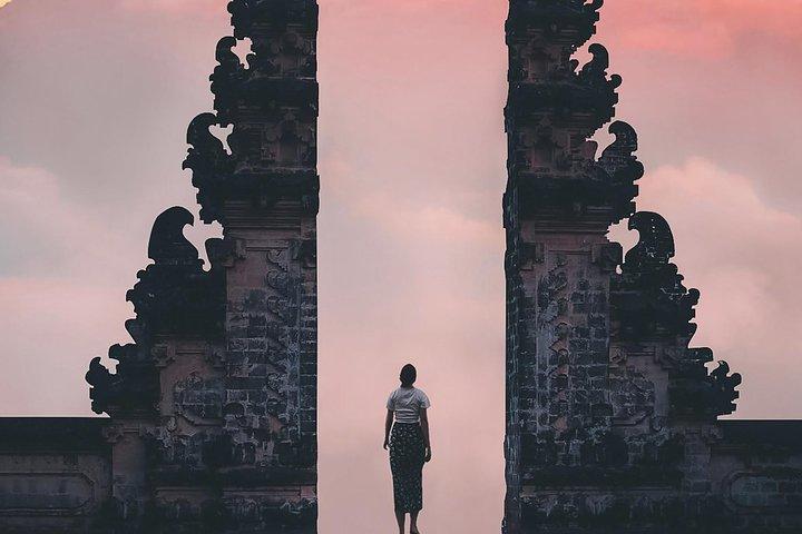 Templi famosi di Bali orientale; Mother Temple, Heavens Gate e The Royal Water Garden