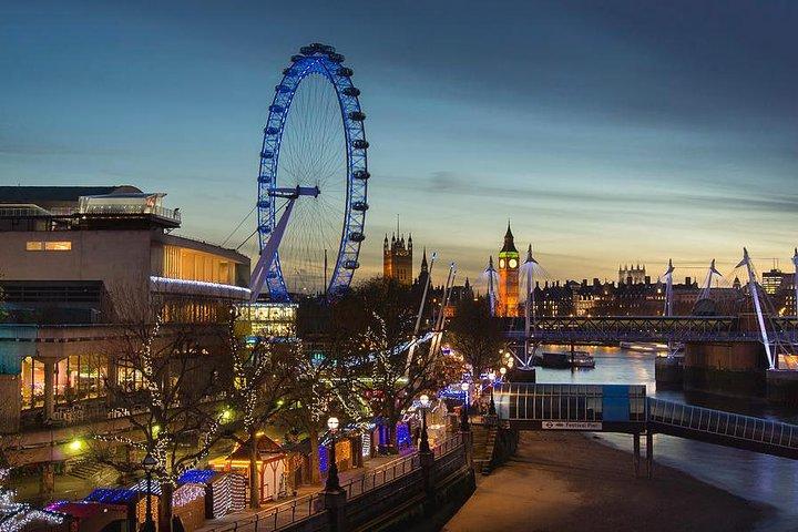 Visite des lumières et des bouchées de Noël