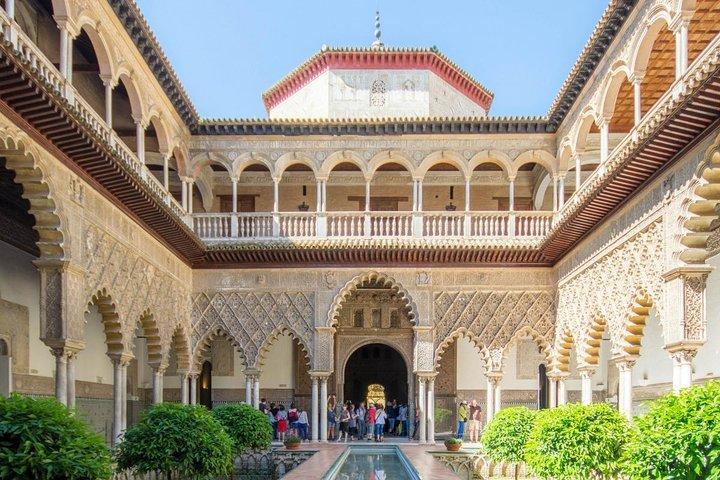 Sevilha essencial: visita guiada ao Alcazar Real + Catedral + Show de Flamenco