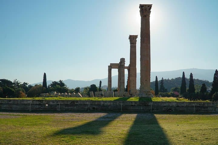 Temple of Olympian Zeus: E-Ticket with Audio Tour on Your Phone