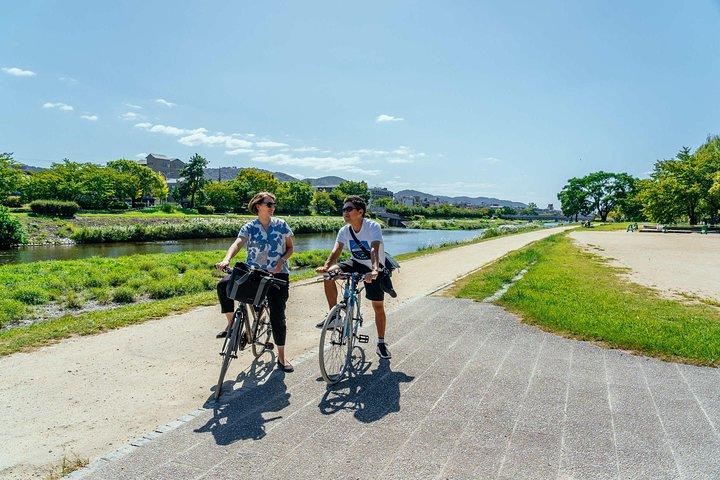 La beauté de Kyoto à vélo : visite privée