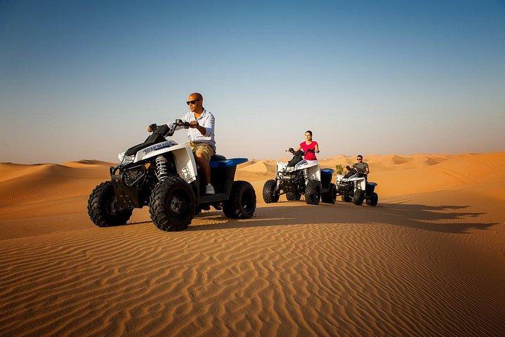Morgenwüstensafari mit Quad-Tour Abu Dhabi
