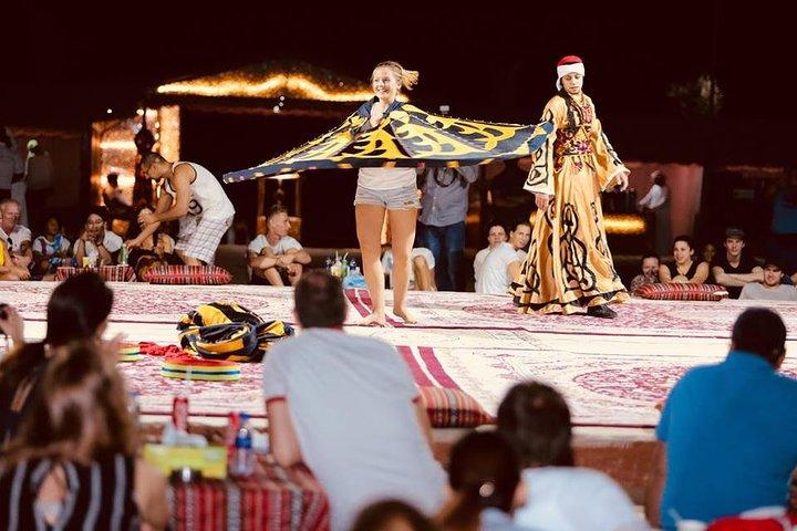 Overnight Desert Safari Abu Dhabi with BBQ Dinner & Morning Breakfast